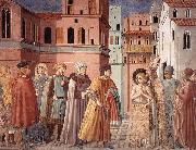 GOZZOLI, Benozzo Scenes from the Life of St Francis (Scene 3, south wall) sdg china oil painting reproduction